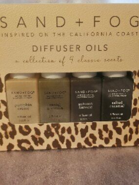 SAND + FOG Diffuser Oils – 4‑Piece Set (Classic Collection)